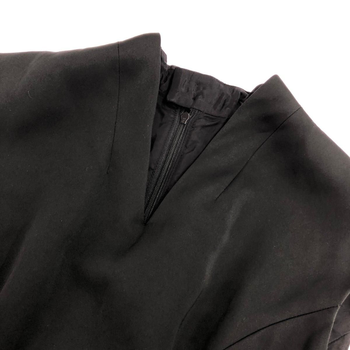 sov ソブ ハイフォルムダブルサテンワンピース サイズ:38 ロング  