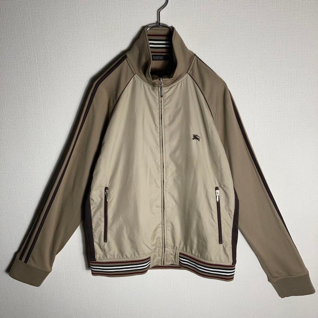 Burberry Black Label トラックジャケットＬ【美品】 中古・古着通販】BURBERRY BLACK LABEL (バーバリーブラック