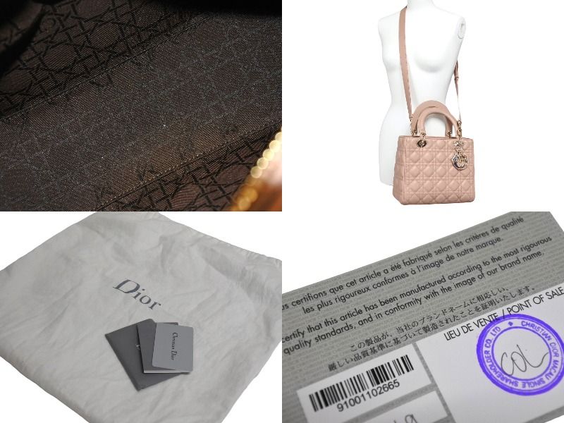 Christian Dior バッグ 極美品 Christian Dior クリスチャンディオール レディ