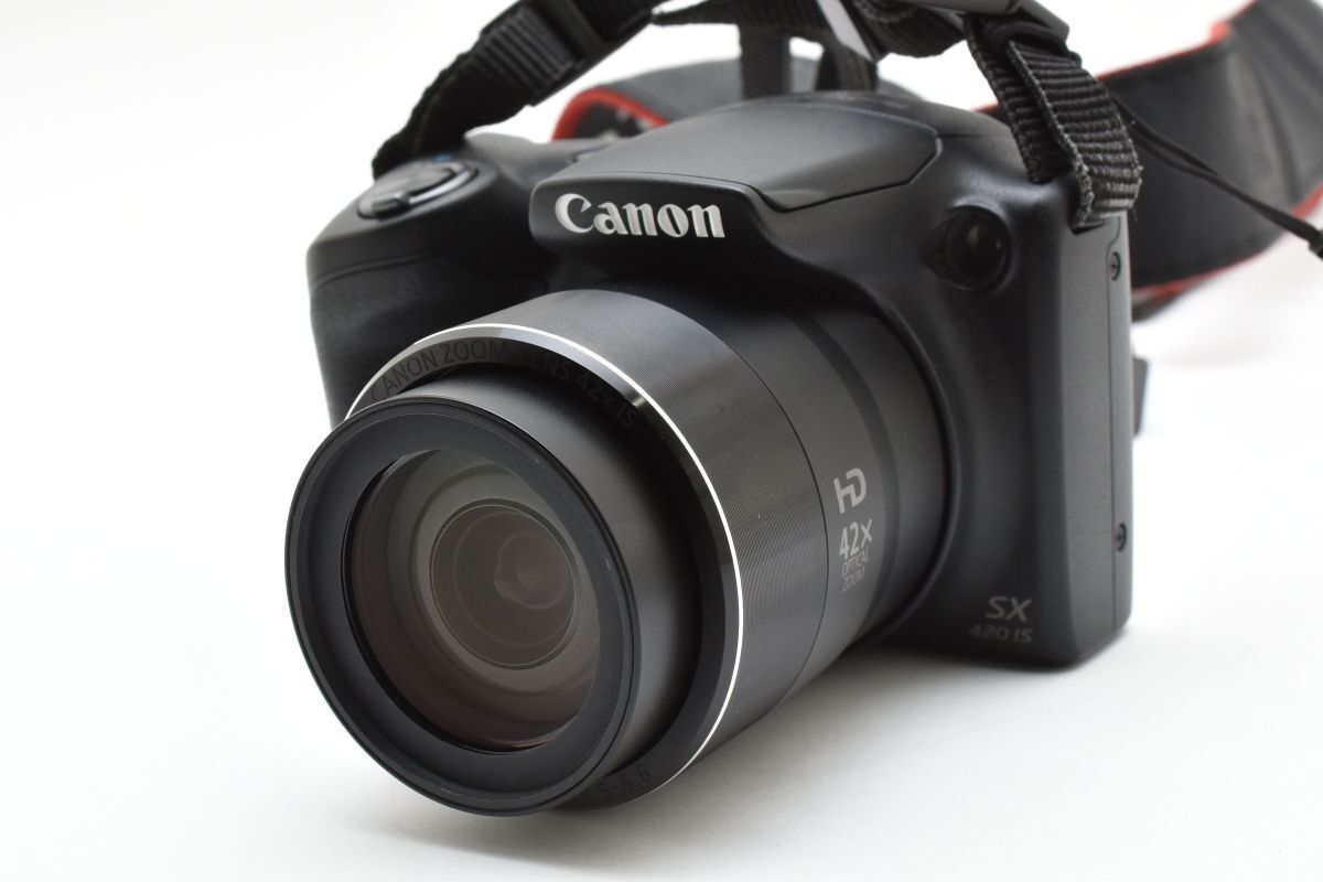 美品 Canon PowerShot SX420 IS 充電器、ケース付き AA4256#88