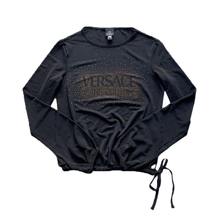 VERSACE ヴェルサーチ JEANS COUTURE 薄手 長袖トップス - メルカリ