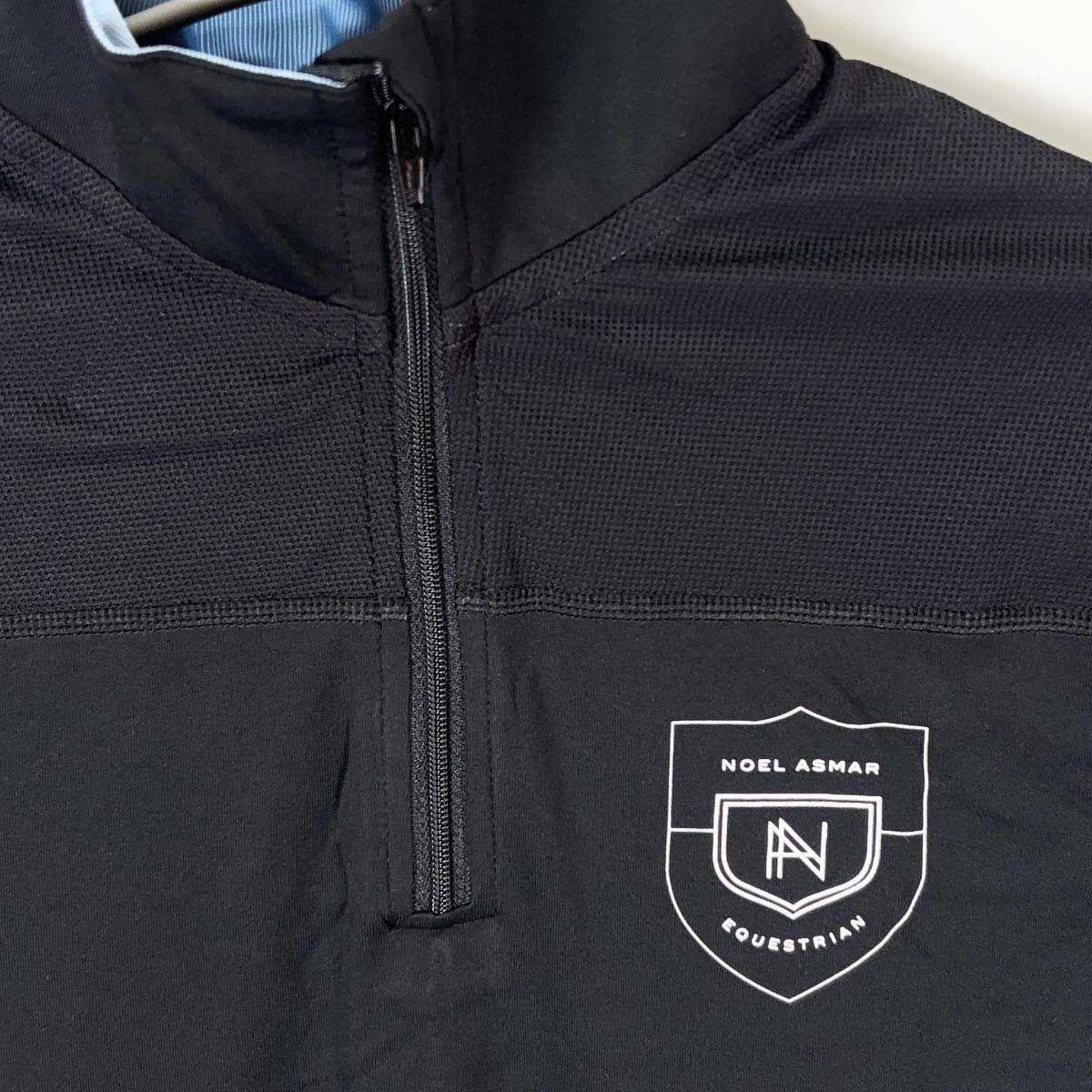 【未使用】ノエルアスマール NOEL ASMAR Rue ハーフジップ ストレッチ 長袖 ライディングシャツ ロングスリーブ XS Shadow AE1751 レディース 乗馬 馬術 未使用】NOEL ASMAR EQUESTRIAN ノエルアスマール ハーフジップ
