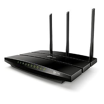 【中古】TP-Link WiFi 無線LAN ルーター 11ac AC1750 1300Mbps + 450Mbps デュアルバンド Archer C7 V5