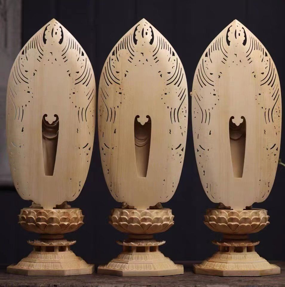 仏教美術 白銅 小型 細密細工 千手観音像 仏像 H4.5㎝