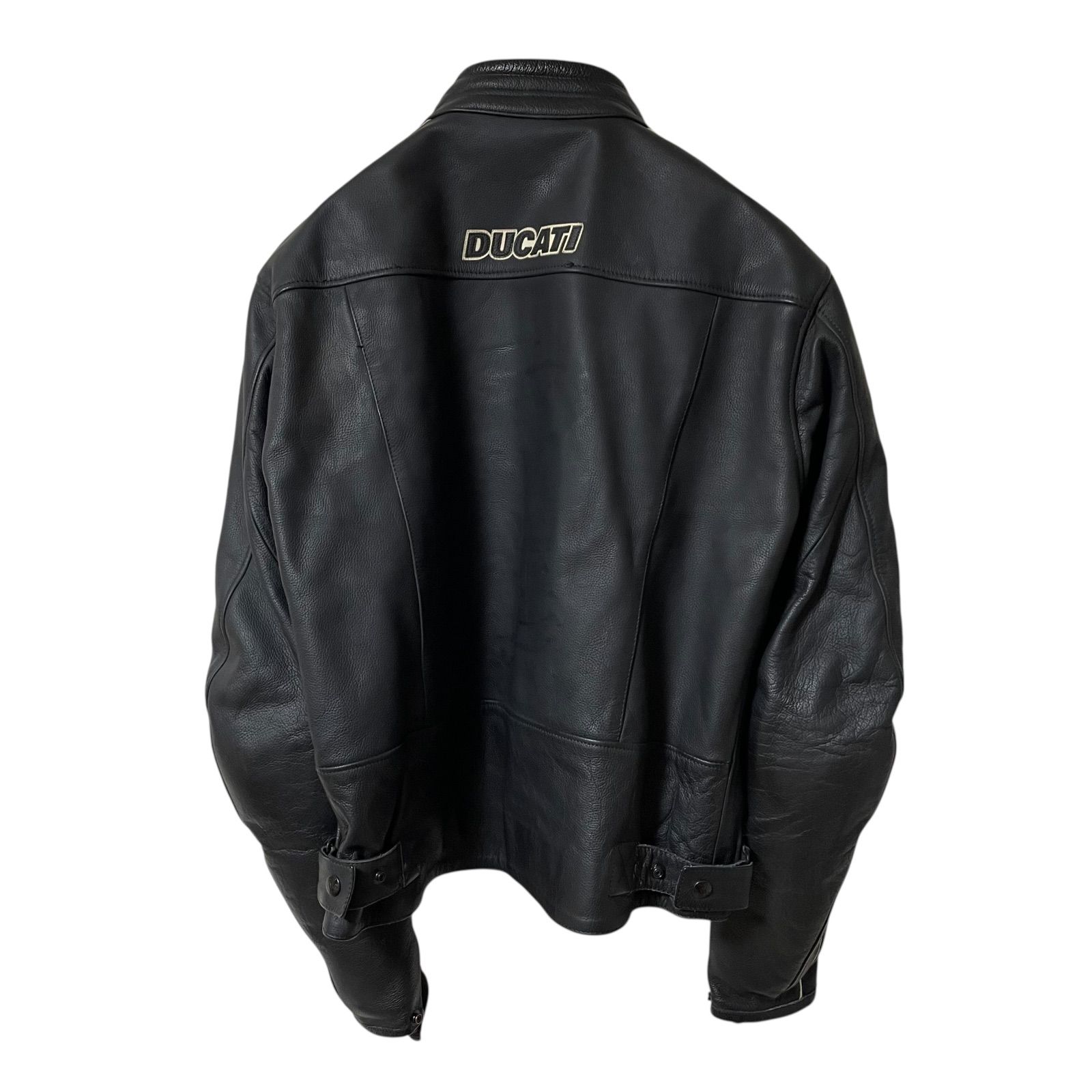 ドゥカティ　by ダイネーゼ　レザージャケット　肩、肘プロテクター入り ドゥカティ レザージャケットダイネーゼ