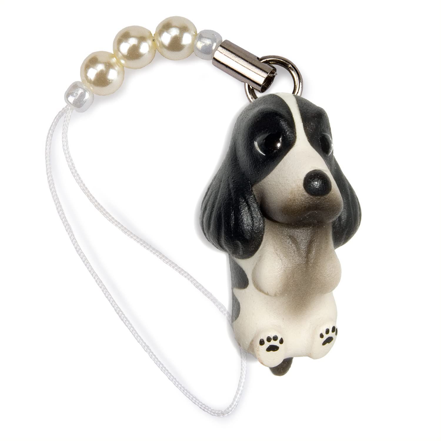 大人気】ペットラバーズ 犬種 Dog 92 English Cocker Spaniel イングリッシュコッカースパニエル ブラックホワイト ビーズ  ストラップ DN-2103 - メルカリ, image size:1500x1500