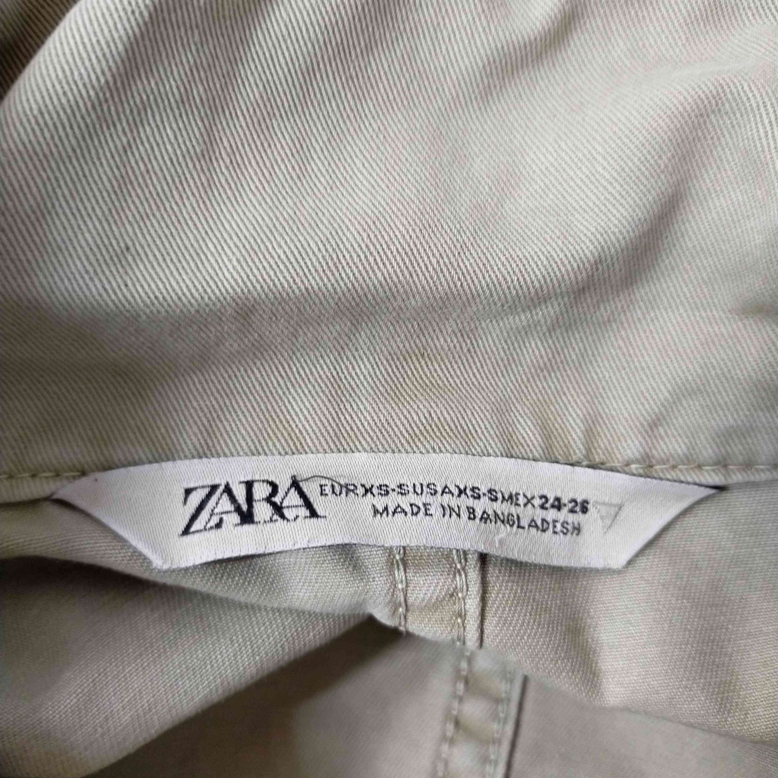 ザラ ZARA マルチポケット ジャケット レディース US XS - メルカリ
