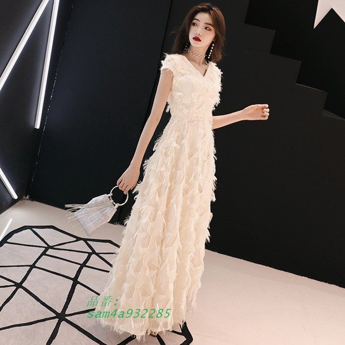 ドレス パーティードレス 演奏会用ドレス ウェディングドレス ロングドレス 発表会 二次会 花嫁 ピアノ ドレス 結婚式 演奏会 前撮り 結婚式 コント am4a932285