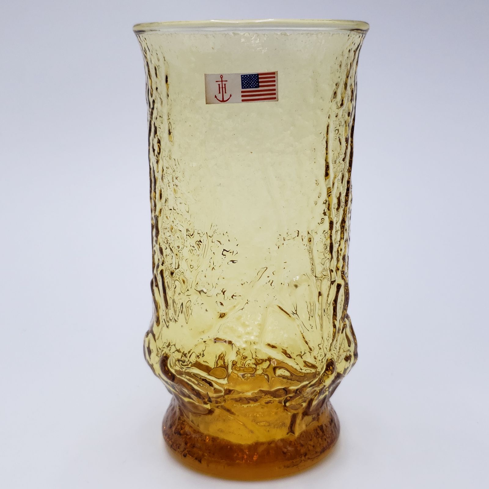 アンカーホッキング 6客セット 飴色グラス 箱付 ANCHOR HOCKING GLASSWARE USA製 ファイアーキング 琥珀色 昭和レトロ  レトロポップ コップ 純喫茶 喫茶店 茶店 アンティーク食器 ガラス工芸 古道具 エモい【80H176】 - メルカリ