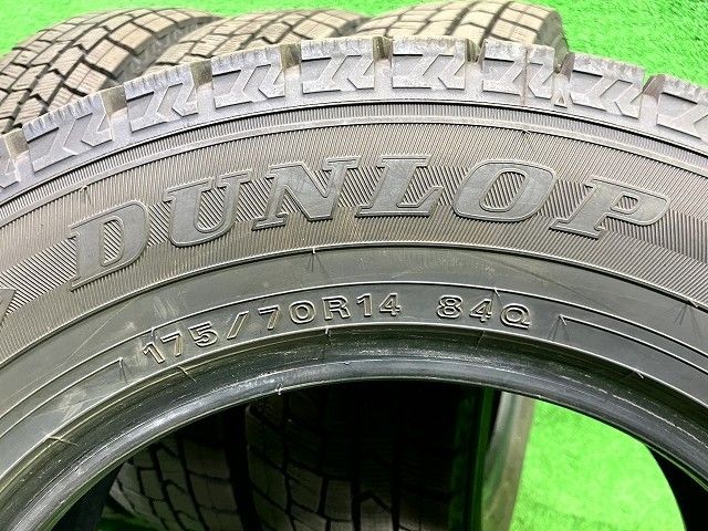 人気ブランドの新作も！ DUNLOP スタッドレス ダンロップ ウィンターマックスWM02 175 70R14 4本 7ミリ