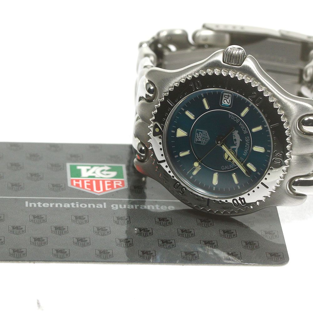 タグホイヤー ガラパゴス モルディブ ボラボラ2000本限定 デイト クォーツ