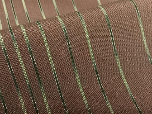 上質な紬 縞
