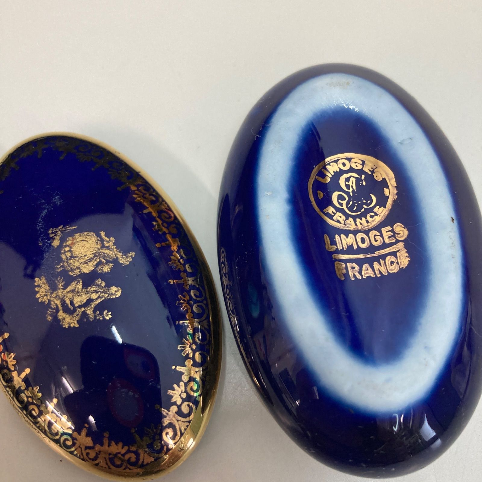 ※※リモージュボックス トリンケット 小物入れ 金彩 工芸品※※ リモージュ 小物入れ トリンケットボックス 小物入れ 金彩