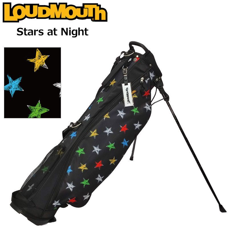 ラウドマウス 6.5型 超軽量 スタンドバッグ Stars at Night スターズアットナイト LM-CB0017 762987(322) 新品【Loudmouth正規販売店】