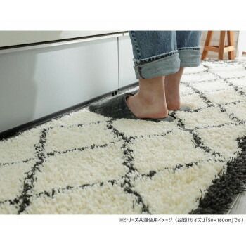 全国送料無料！ グラムスタイル シュクランキッチンマット 50x180cm GSCD312155