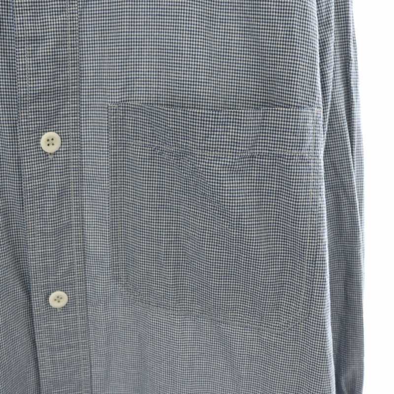 マーガレットハウエル MHL. 23SS TINY GINGHAM COTTON SHIRT シャツ