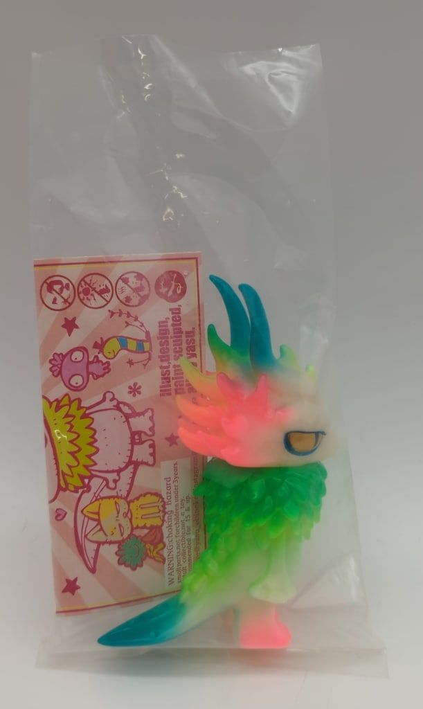 えびねこ よろず雑貨えびねこ屋ソフビ 03.GECKO DRAGON 30 春竜 GID
