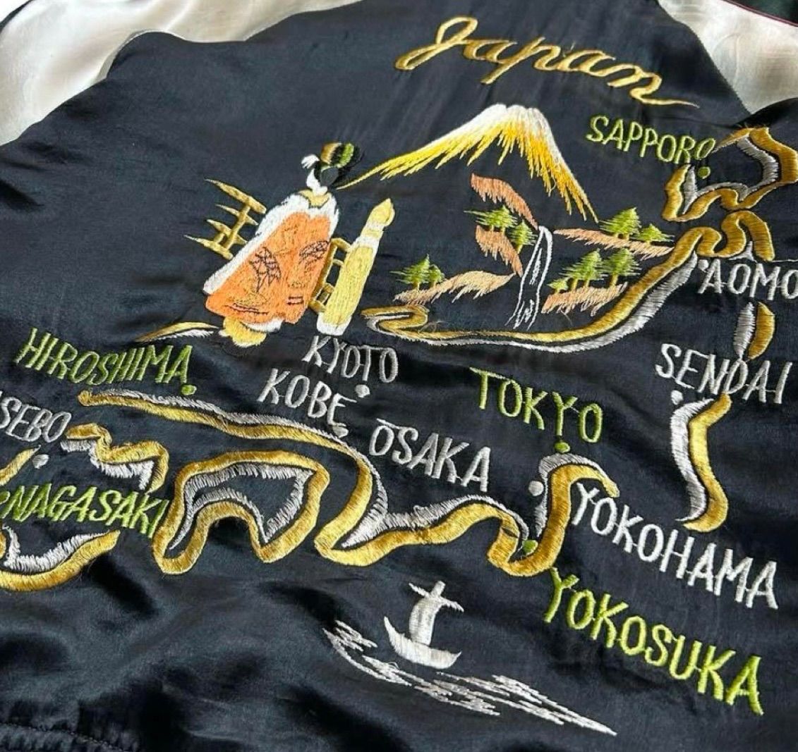 60‘s Vintage Sukajan Maiko KANDAIZUMI_COM