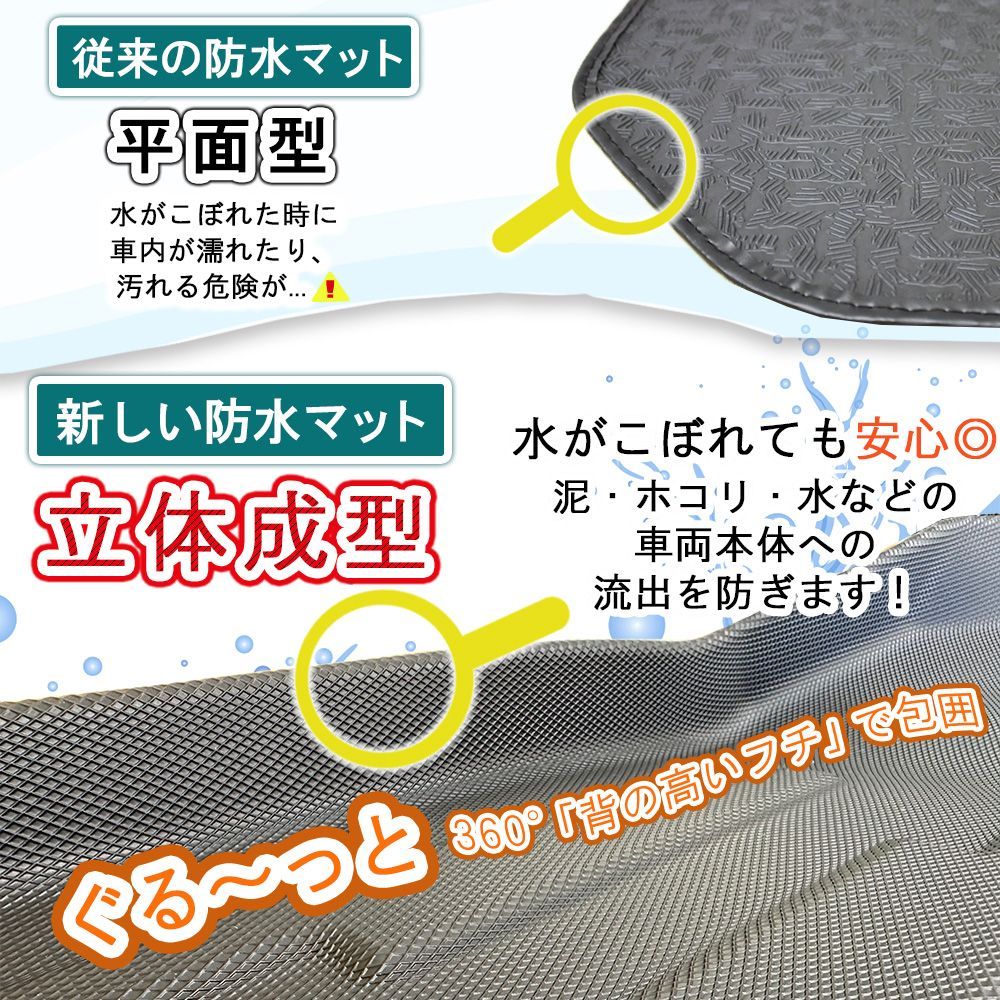 新型プリウス 60系 ZVW60 ZVW65 MXWH60 MXWH65 MXWH61 【 防水 3D 