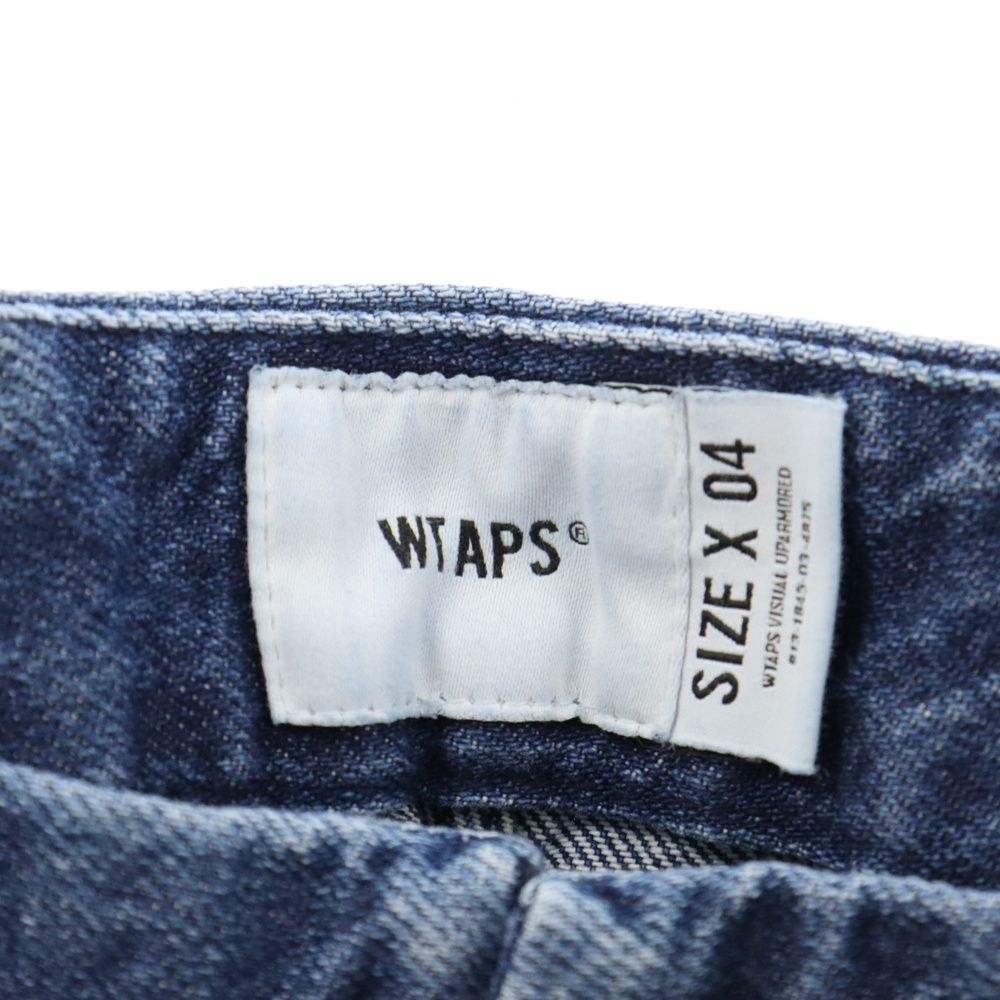 WTAPS (ダブルタップス) 22AW UNION TROUSERS COTTON DENIM INDIGO ユニオン トラウザー コットン  デニムパンツ インディゴ 222BRDT-PTM01 - メルカリ