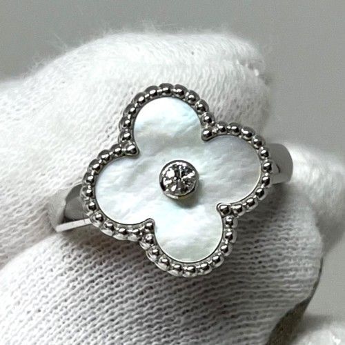 わさび　52号ヴァンクリ ヴィンテージ アルハンブラ リング わさび様専用 52号ヴァンクリ ヴィンテージ アルハンブラ リング