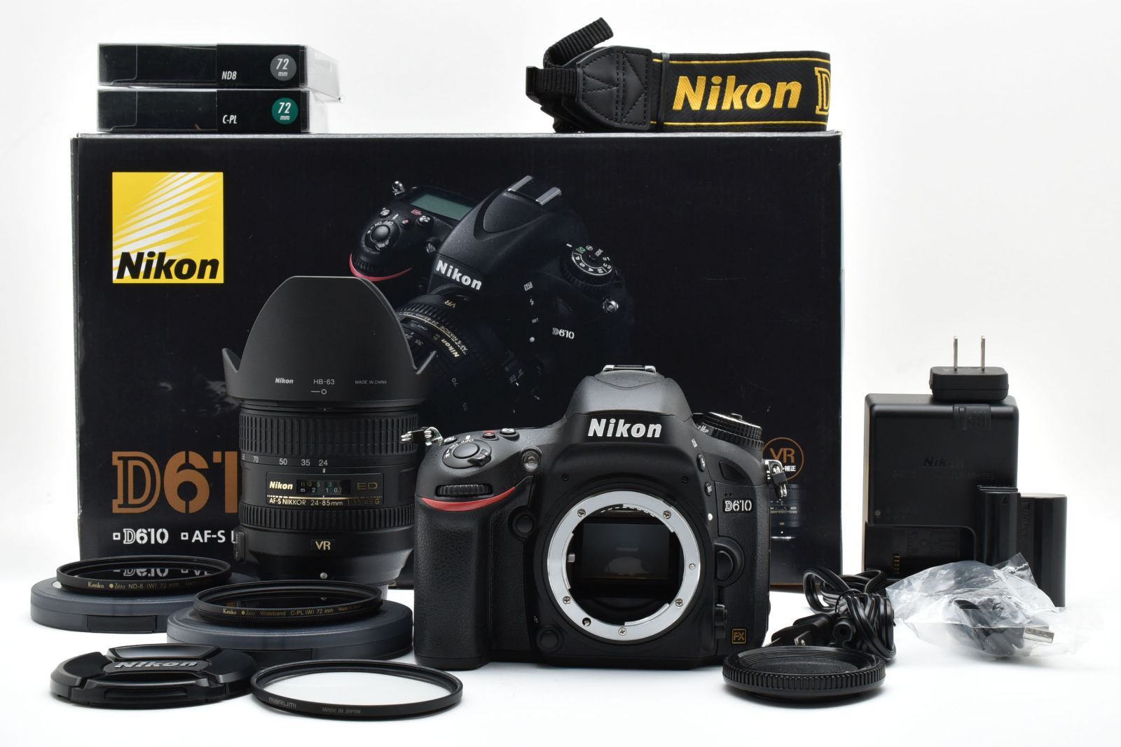 ⭐️最終値下⭐️極美品！Nikon D610 一眼レフ 24-85mmレンズ付き Amazon | Nikon デジタル一眼レフカメラ D610 24-85 VR レンズ