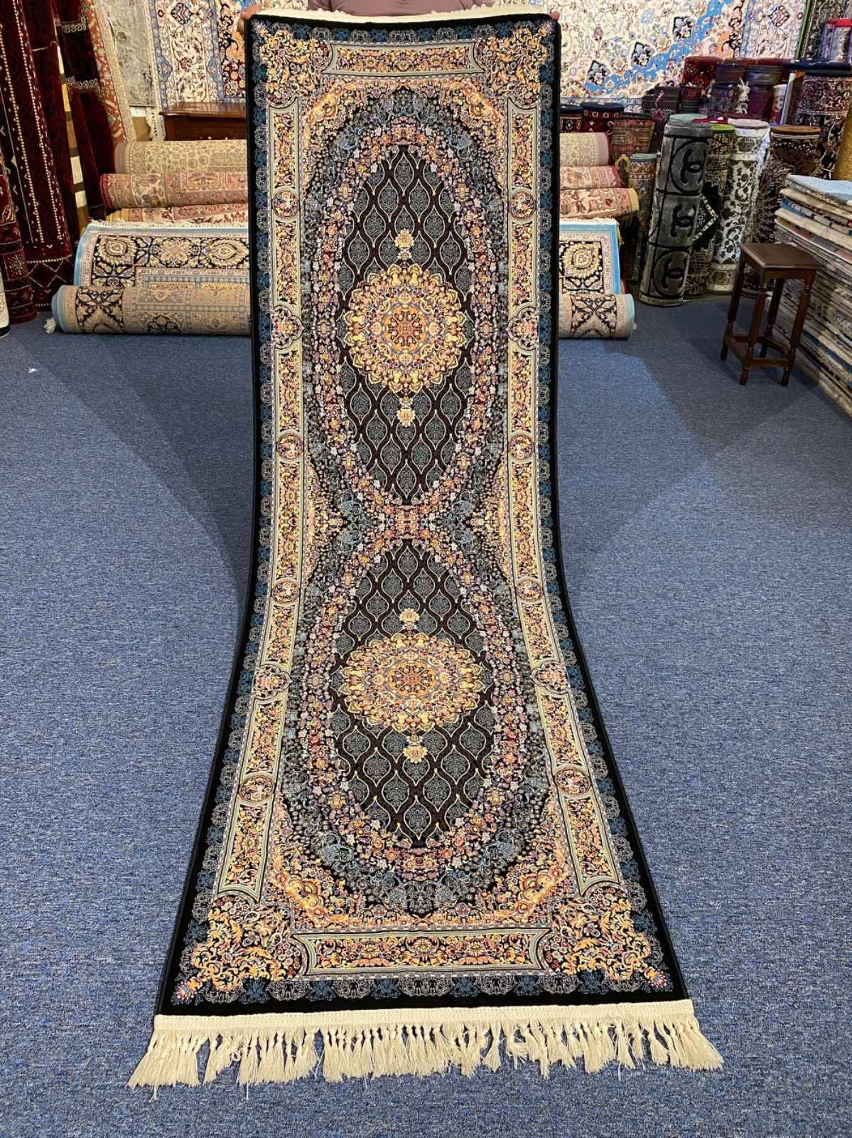 ペルシャ絨毯 81×260 新品未使用 カーペット ラグ Made inIran ペルシャ絨毯 81×260 新品未使用 カーペット ラグ Made in Iran - メルカリ
