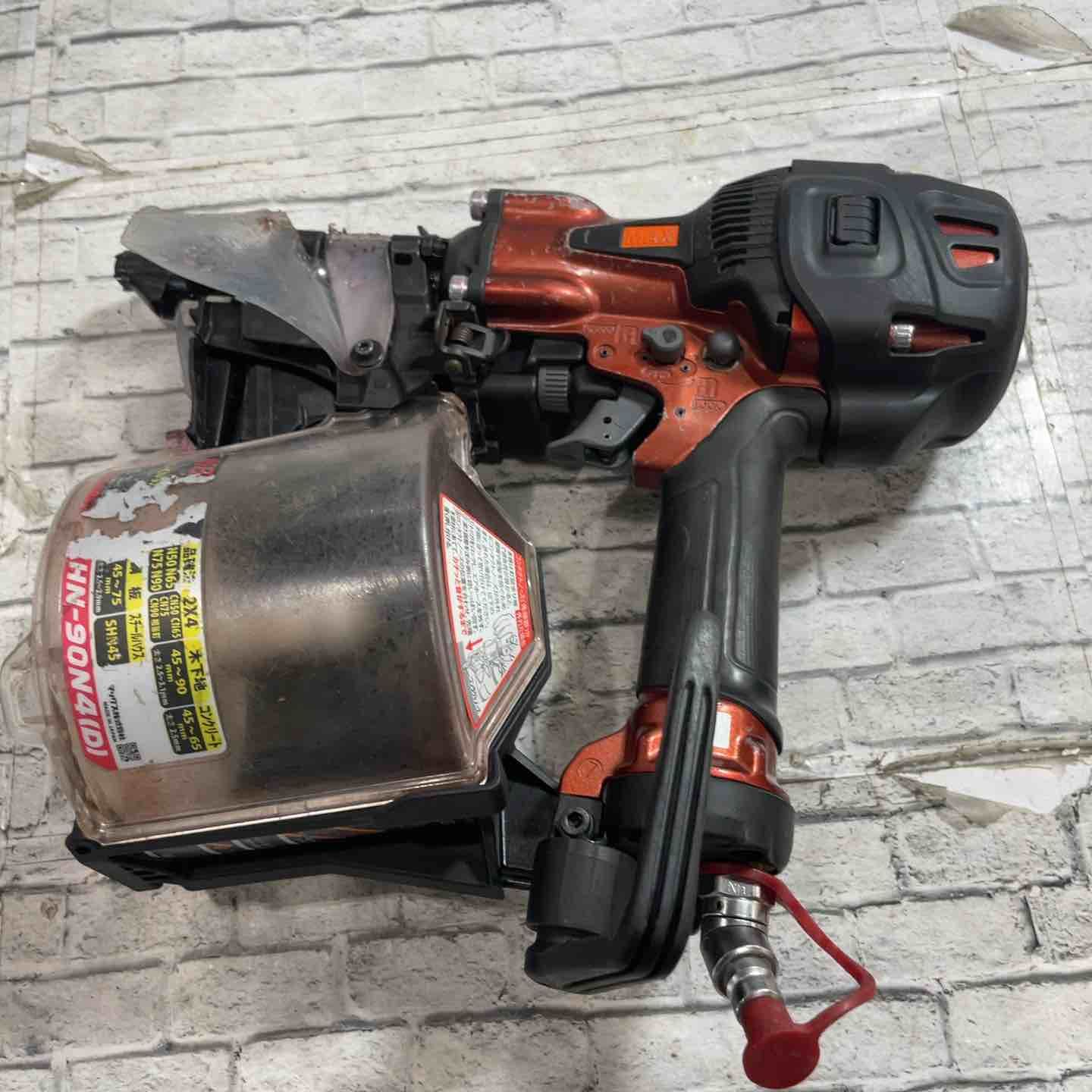 マックス MAX 高圧エア釘打ち機 HN-90N4 D 川口店
