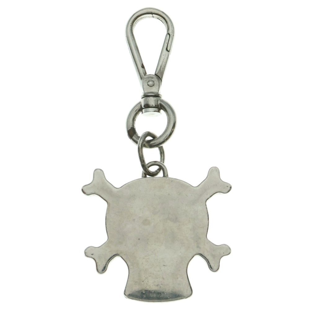 PRADA プラダ スカルモチーフ キーリング シルバー ブラック