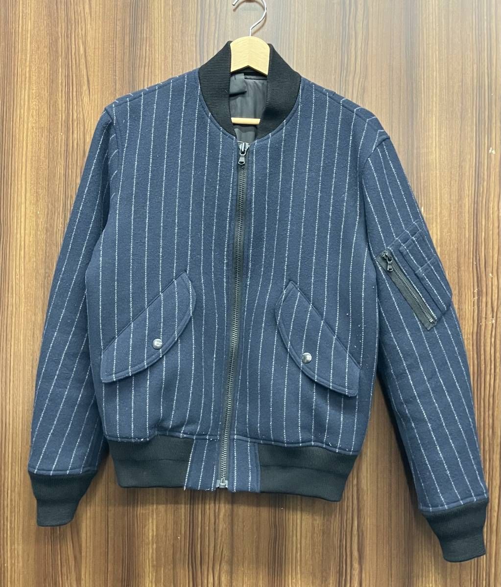 N.Hoolywood / エヌハリウッド 252-BL03 peg MA-1 ストライプ