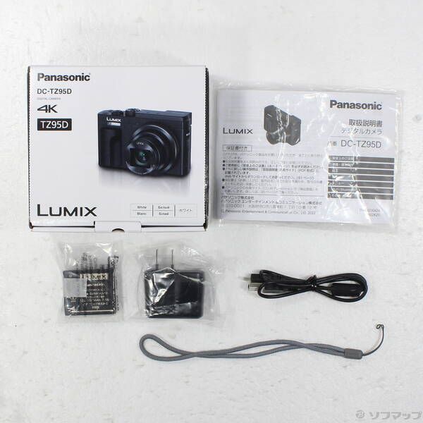 中古品〕 LUMIX DC-TZ95D-W ホワイト【348】 - メルカリ