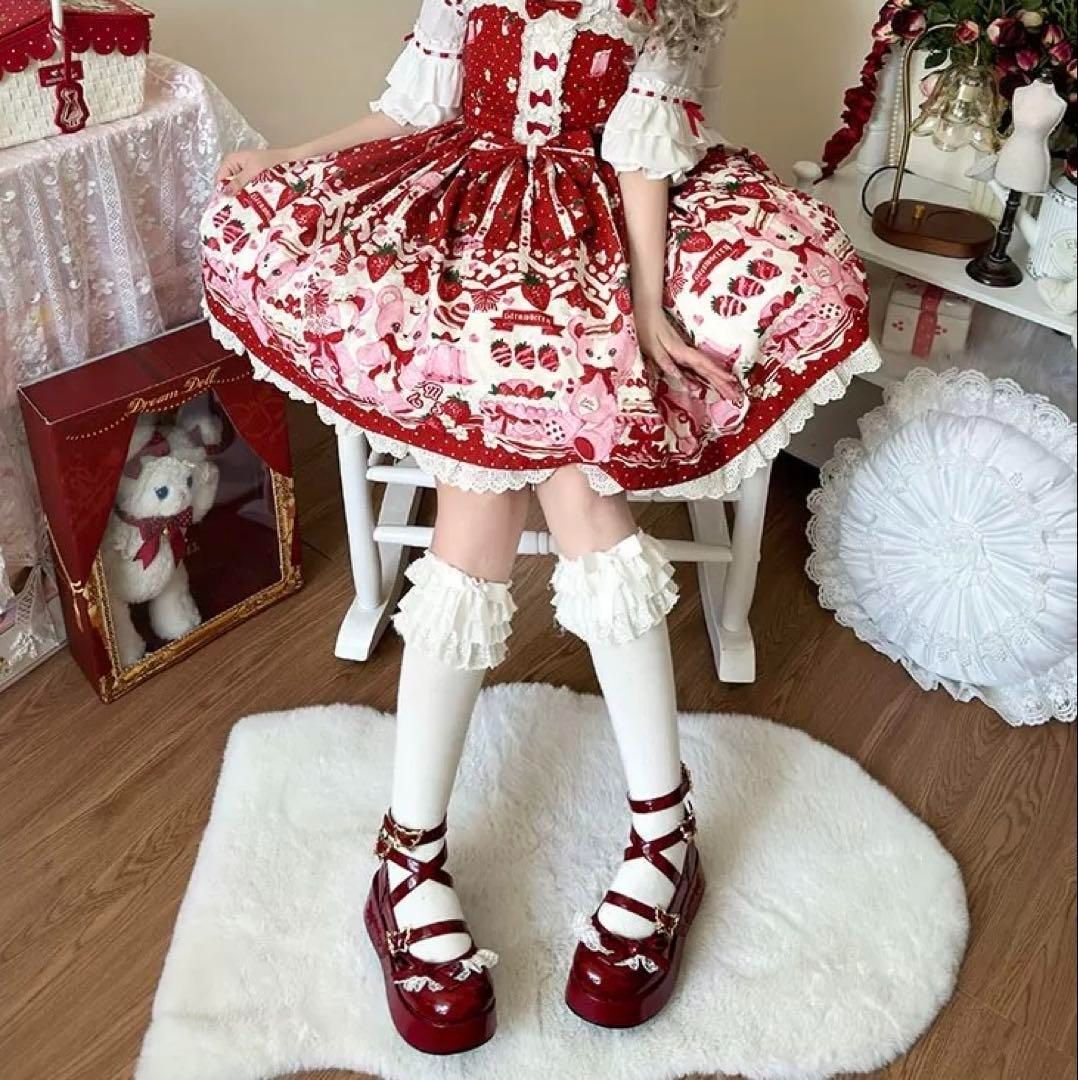 ロリータファッション用ヒール女子会やお出かけにも最適 社交ダンスドレス ラテンダンス衣装 レッスンウェア ステージ衣装