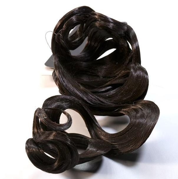 ヘアウィッグ 丸型 社交ダンス デモ 2色 オーダーメイド ハンドメイド