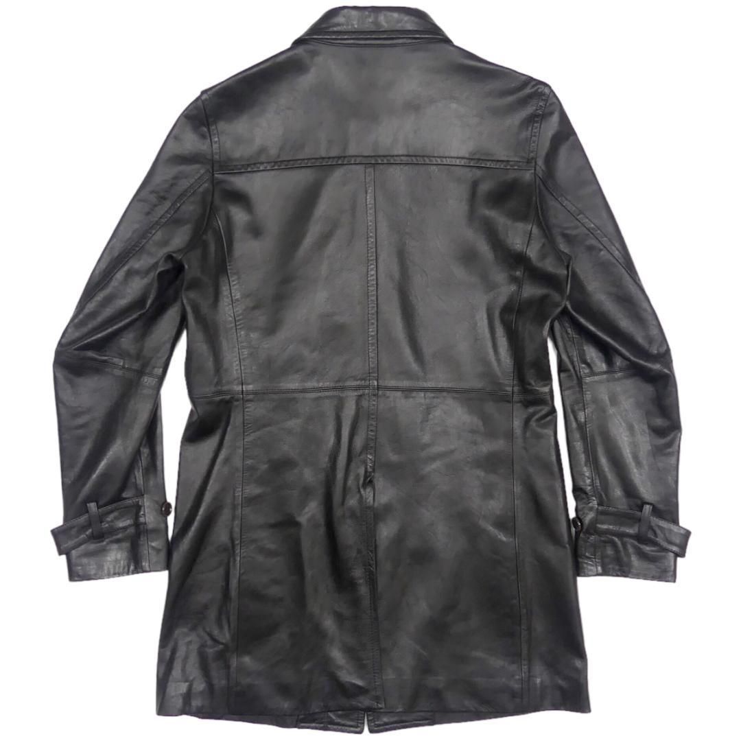 valentino ヴィンテージ ショールカラー レザージャケット B732 2025年最新】VALENTINO メンズ レザージャケット・ライダースの