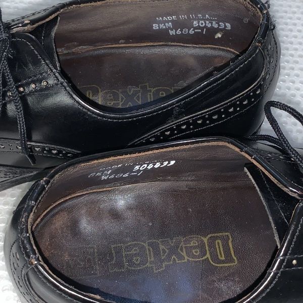 Dexter デクスター ウイングチップ フルブローグ ビジネスシューズ USA  