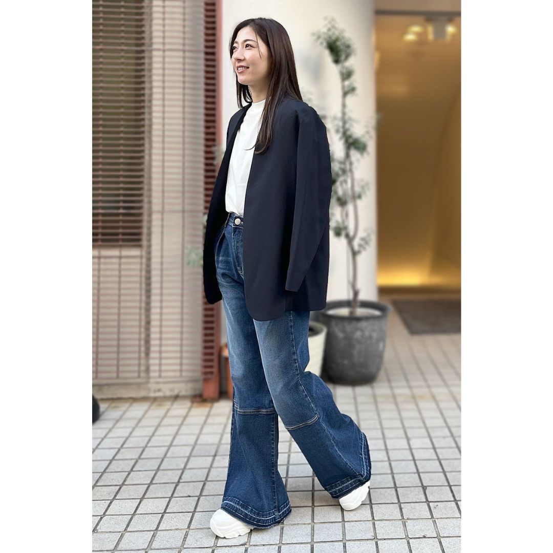 INDIMARK インディマーク デニム ジーンズ レディース おしゃれ ブランド ボーイズスリム W080 INDIMARK インディマーク ジーンズ ジーンズ NO:0413 中古