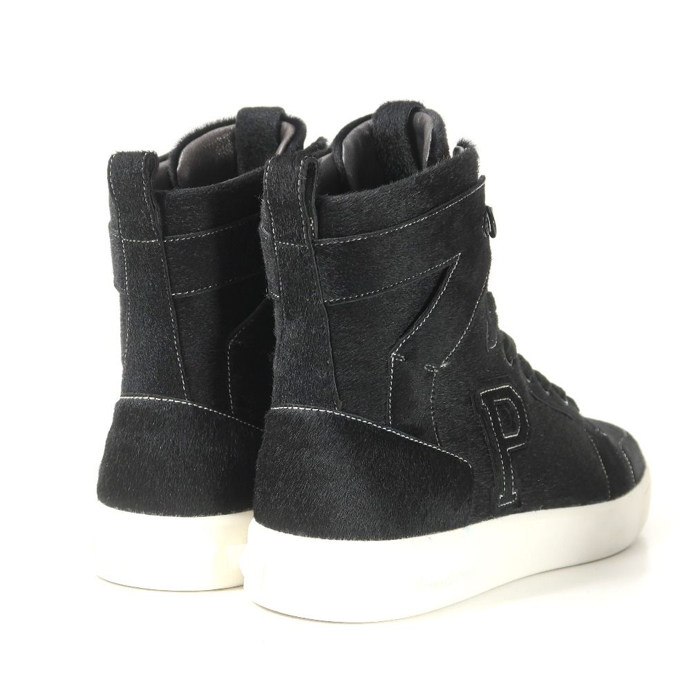 BALMAIN レザー ハイカットスニーカー 黒 サイズ41 BALMAIN レザー ハイカットスニーカー 黒 サイズ41 レザースニーカー