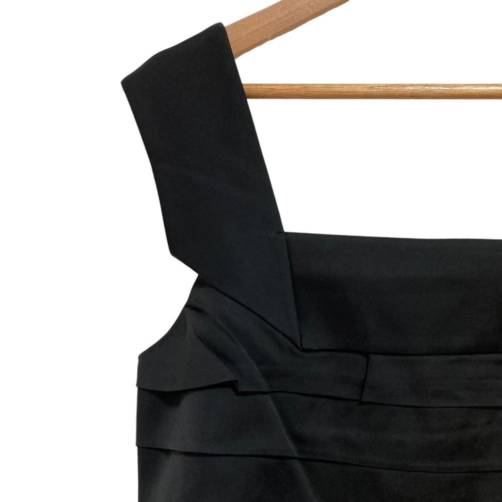 美品 FOXEY NEW YORK フォクシーニューヨークコレクション ノースリーブ カットソー ブラウス 36657 40 ブラック レディース 古着 中古 美品 FOXEY NEW YORK フォクシーニューヨークコレクション