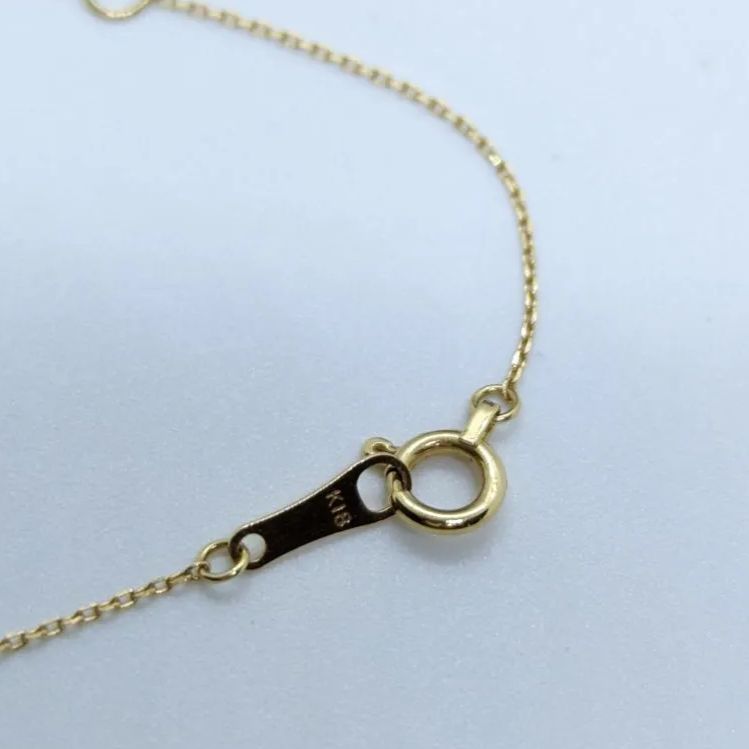 ヴァンドーム青山 ネックレス K18 YG ボックス 保証書付き ダブル