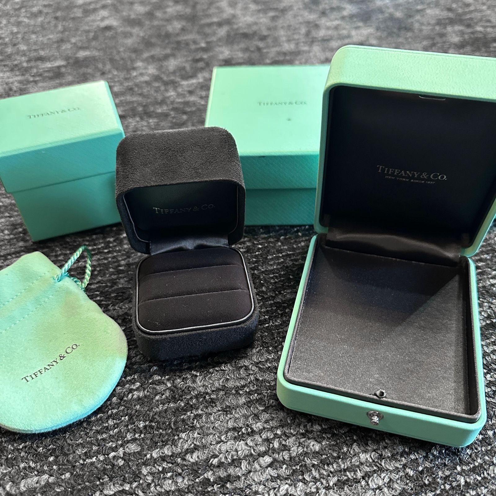 ティファニー TIFFANY 空箱 時計ケース BOX リングケース