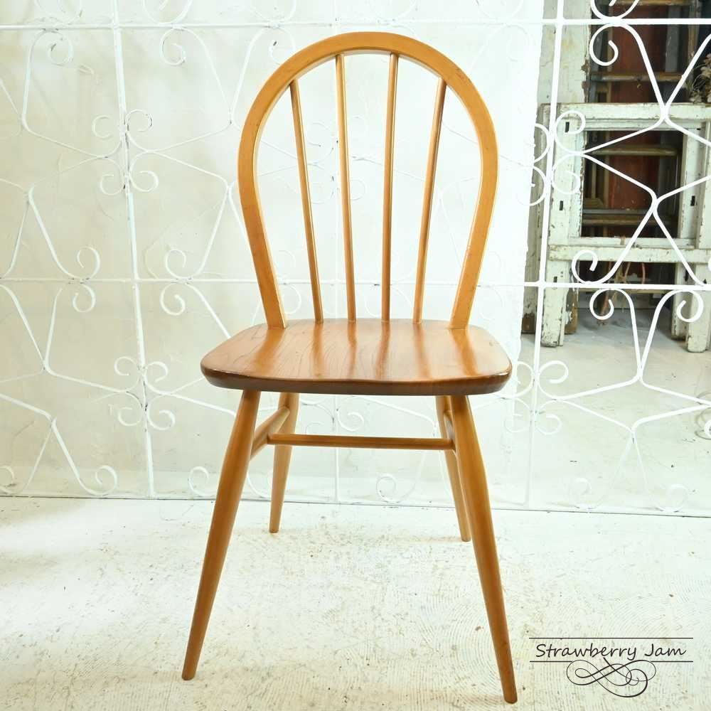 L3705-300-2 英国ヴィンテージ ERCOL アーコールチェア フープバック