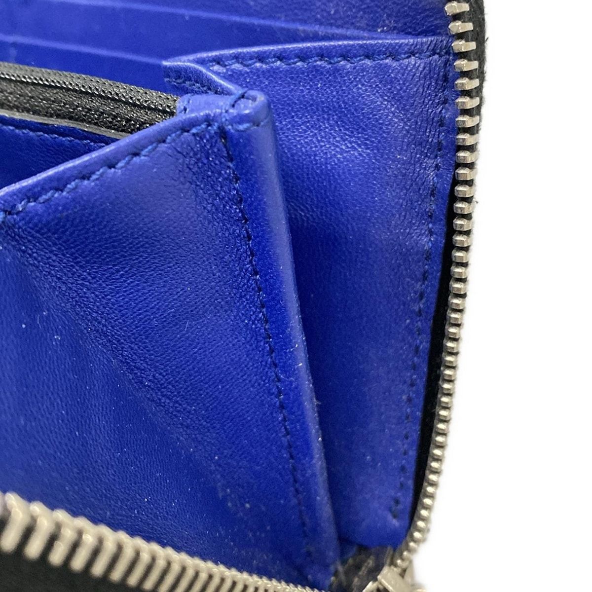 ALEXANDER McQUEEN(アレキサンダーマックイーン) 長財布 - ブルー  