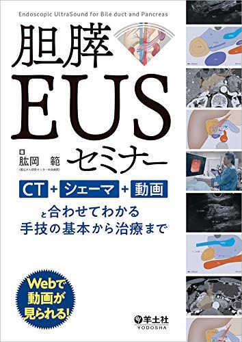 胆膵EUSセミナー?CT・シェーマ・動画と合わせてわかる手技の基本から治療まで／肱岡 範