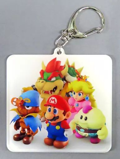  【中古】キーホルダー パッケージイラスト アクリルキーホルダー 「Switchソフト スーパーマリオRPG」 WonderGOO購入特典 キーホルダー・アクリルキーホルダー