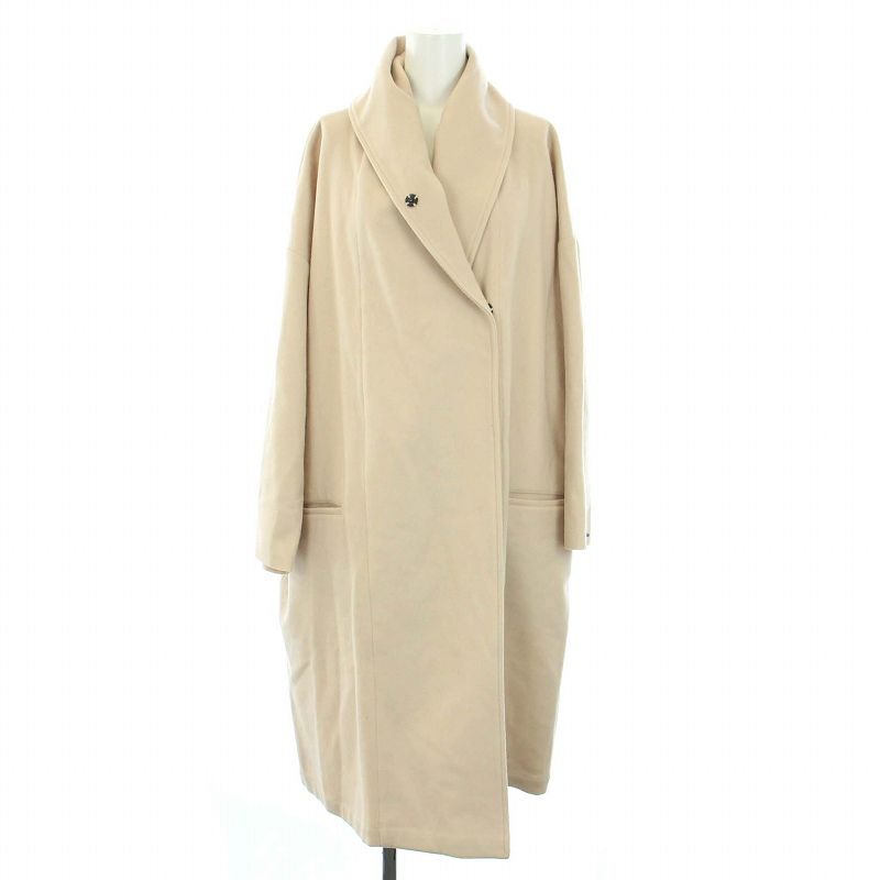 オネット Honnete 19AW Shawl collar wide coat ロングコート アウター ...