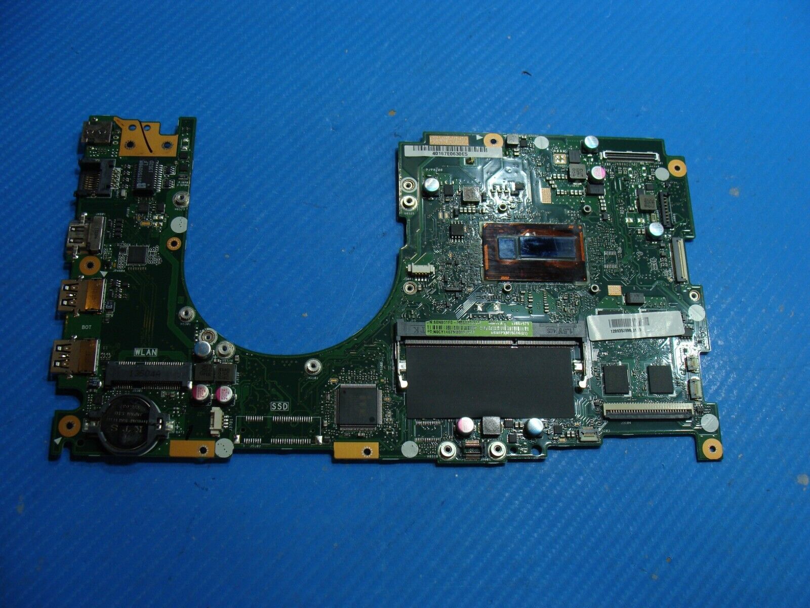 ASUS UltraBook 15.6 インチ Q501L OEM Intel i5-4200U 1.6GHz マザーボード 60NB01F0-MB6020