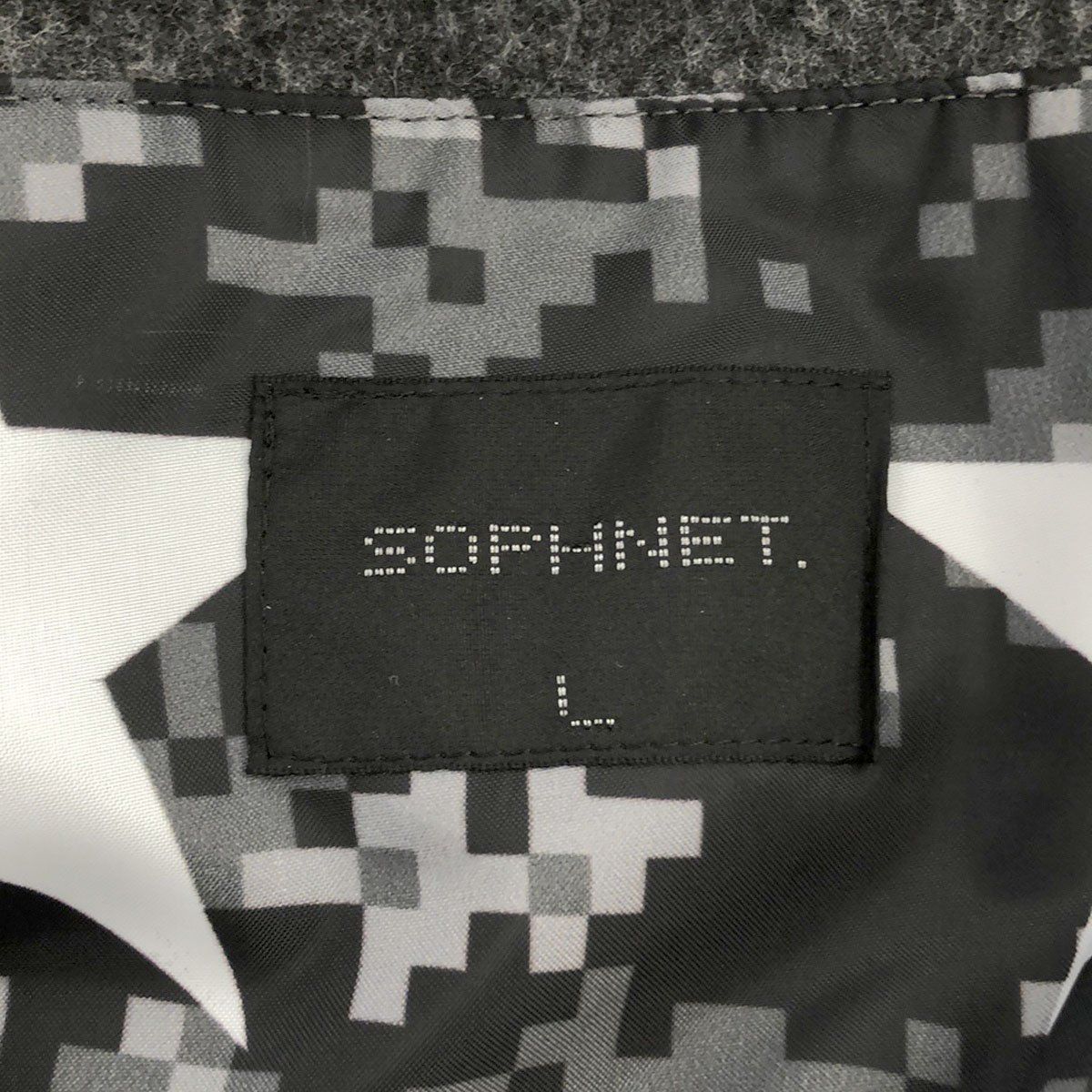 SOPHNET. ソフネット 15AW SILVERWOOL 2 BUTTON JACKET&SLIVER WOOL