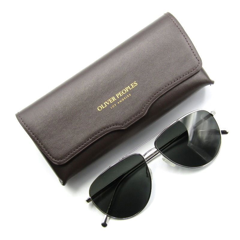OLIVER PEOPLES L.A. × BRUNELLO CUCINELLI オリバーピープルズ サングラス OV1301S Disoriano イタリア製 5036P2 Silver61002636
