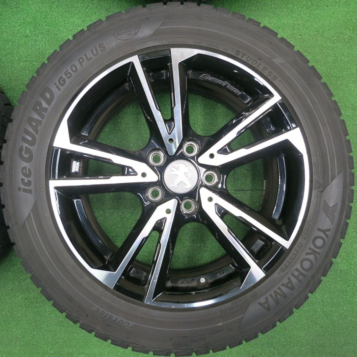 送料無料] 4本価格☆プジョー等 EUROTECH GAYA SOLI 205/55R16