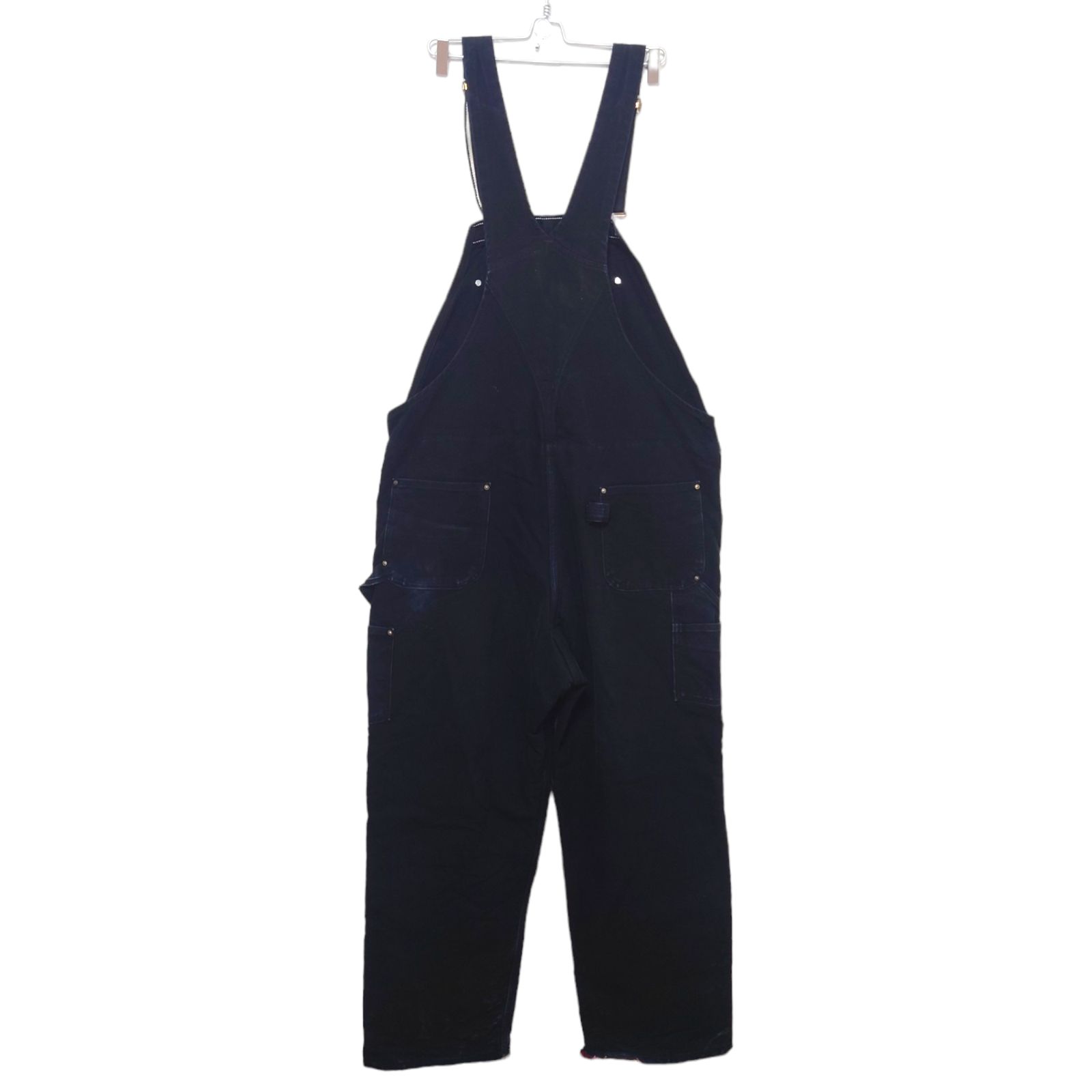 Carhartt】USA製 ダブルニーダック オーバーオール ブラック S